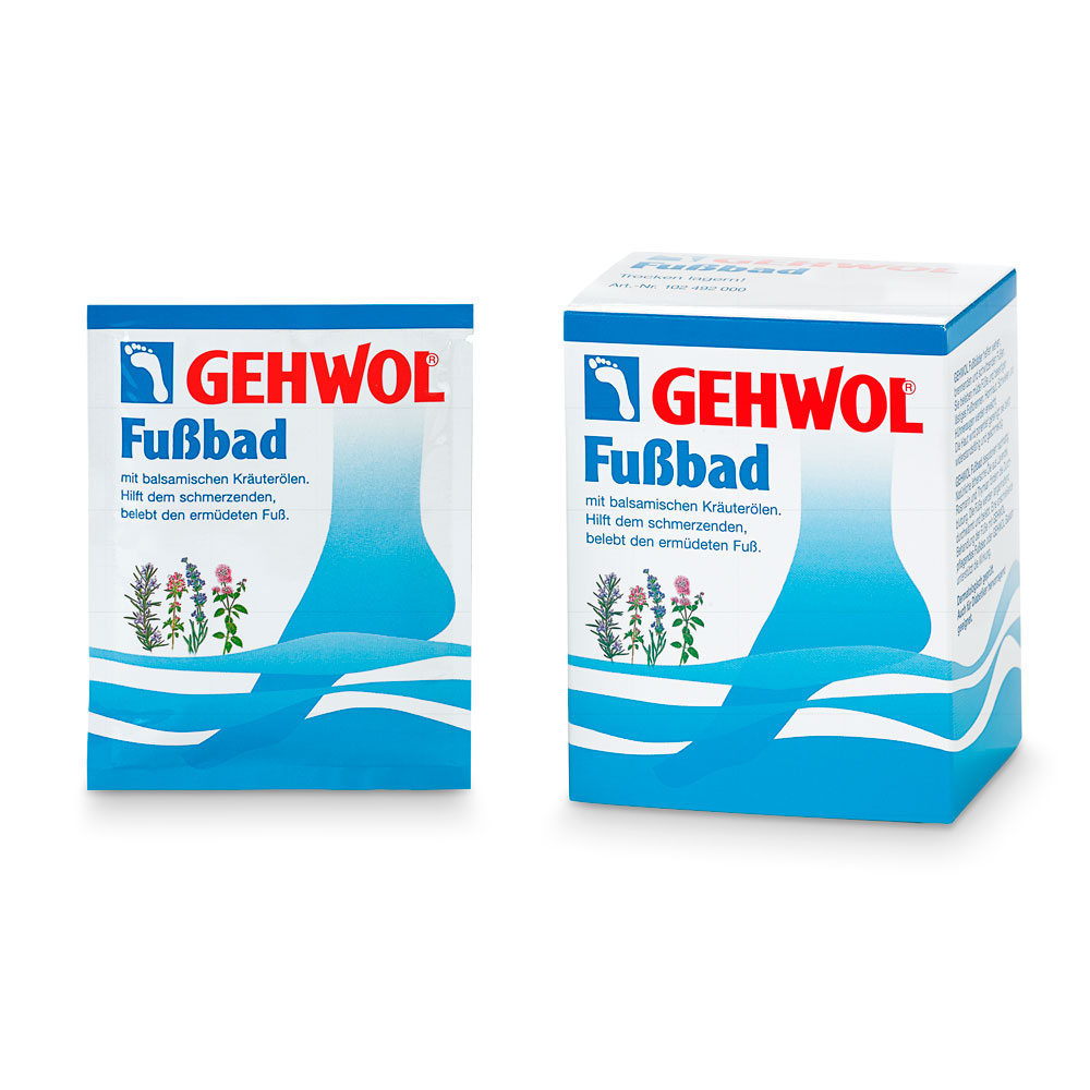 Gehwol fotsalt, 10 x 20 g portionsförpackningar