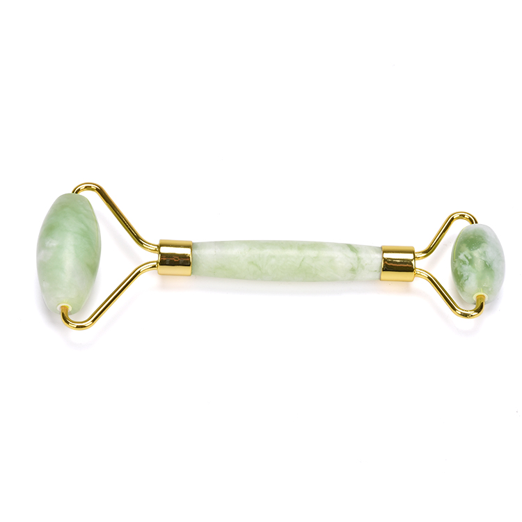 Bågformad grön vit Jade roller
