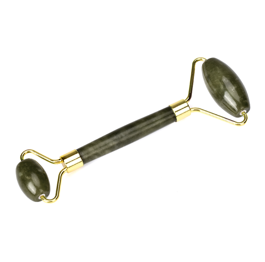 Bågformad grön Jade roller