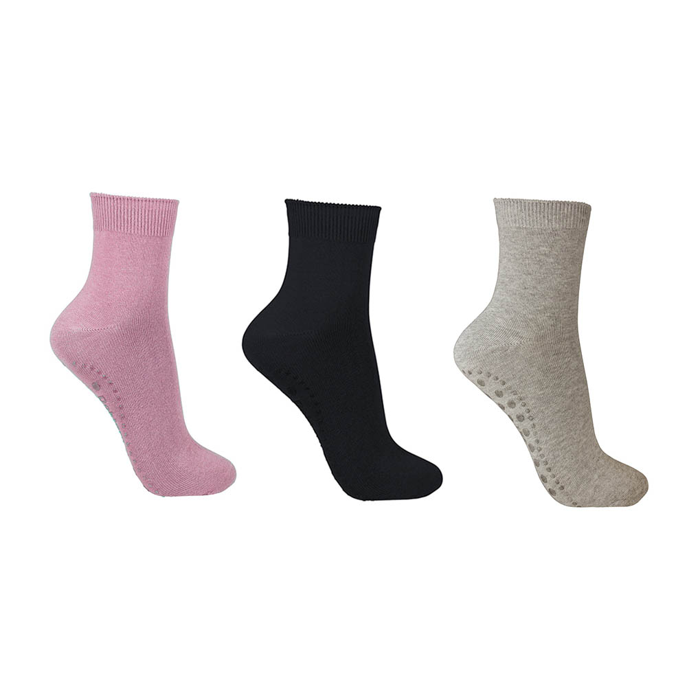 Ankelsocka med lös resår och halkskydd - Utförsäljning felaktig storlek