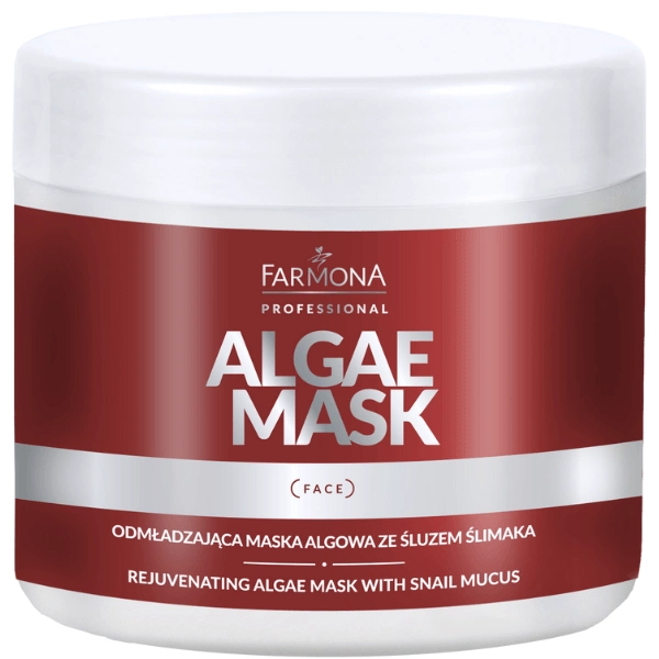 Ansiktsmask med snigelslem, betain och aloe vera