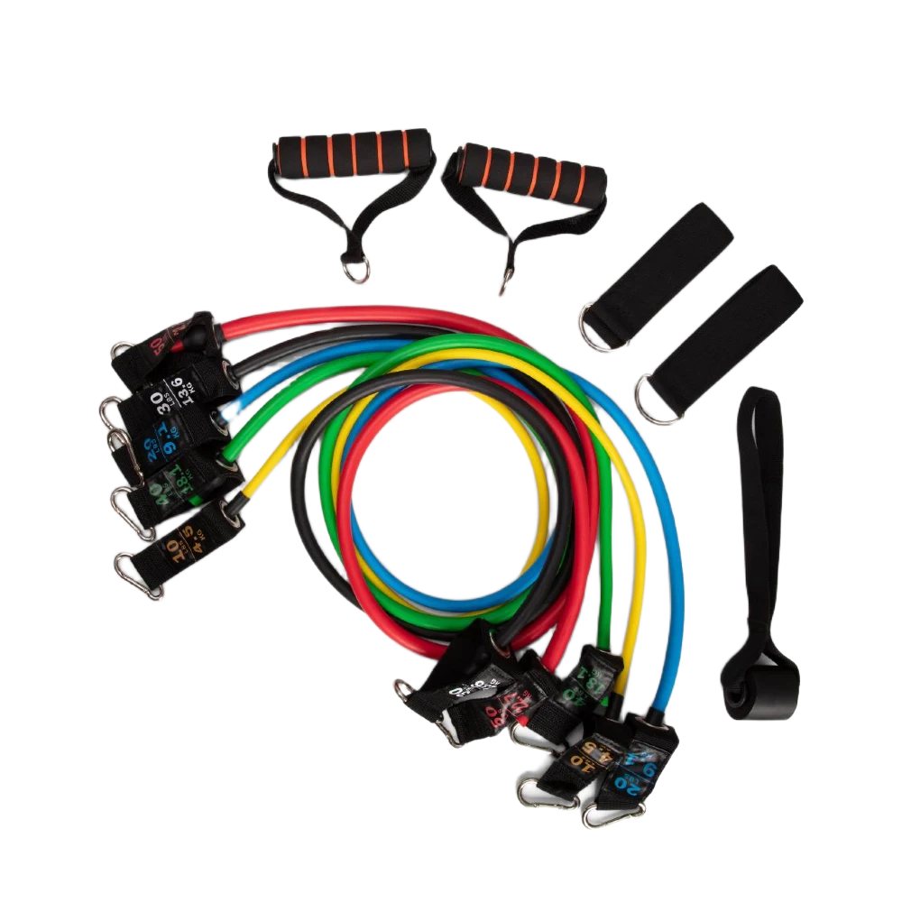 Gummiband - träningsband 5 band