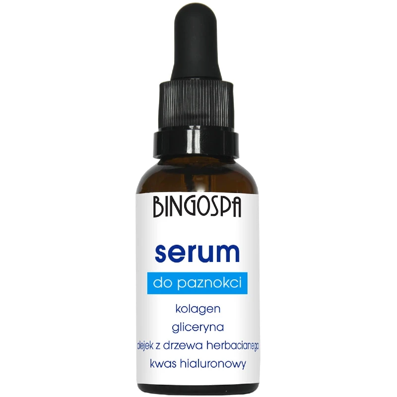 Nagelserum som bygger upp och stärker naglarna med Kollagen