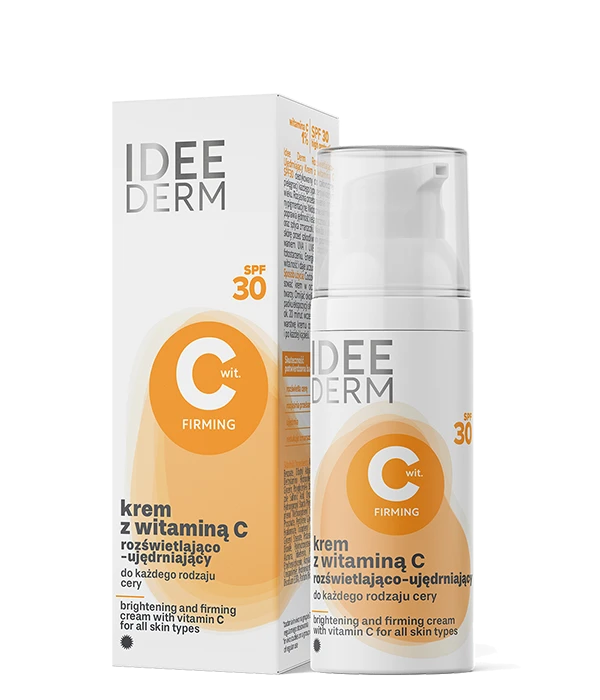 Lystergivande dagkräm med C-vitamin och SPF30 – för mogen hud med ojämn hudton