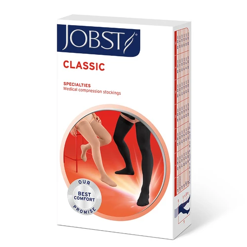 JOBST Classic lår-hög kompressionsstrumpa kort variant