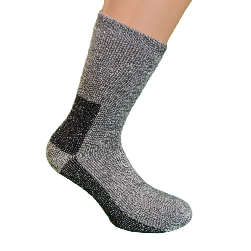 Ullstrumpor med halkskydd - Supersoft Edition