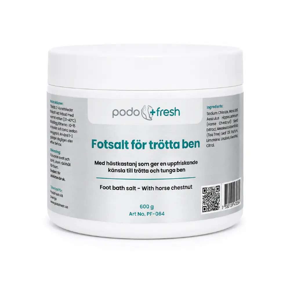 Fotsalt för trötta ben